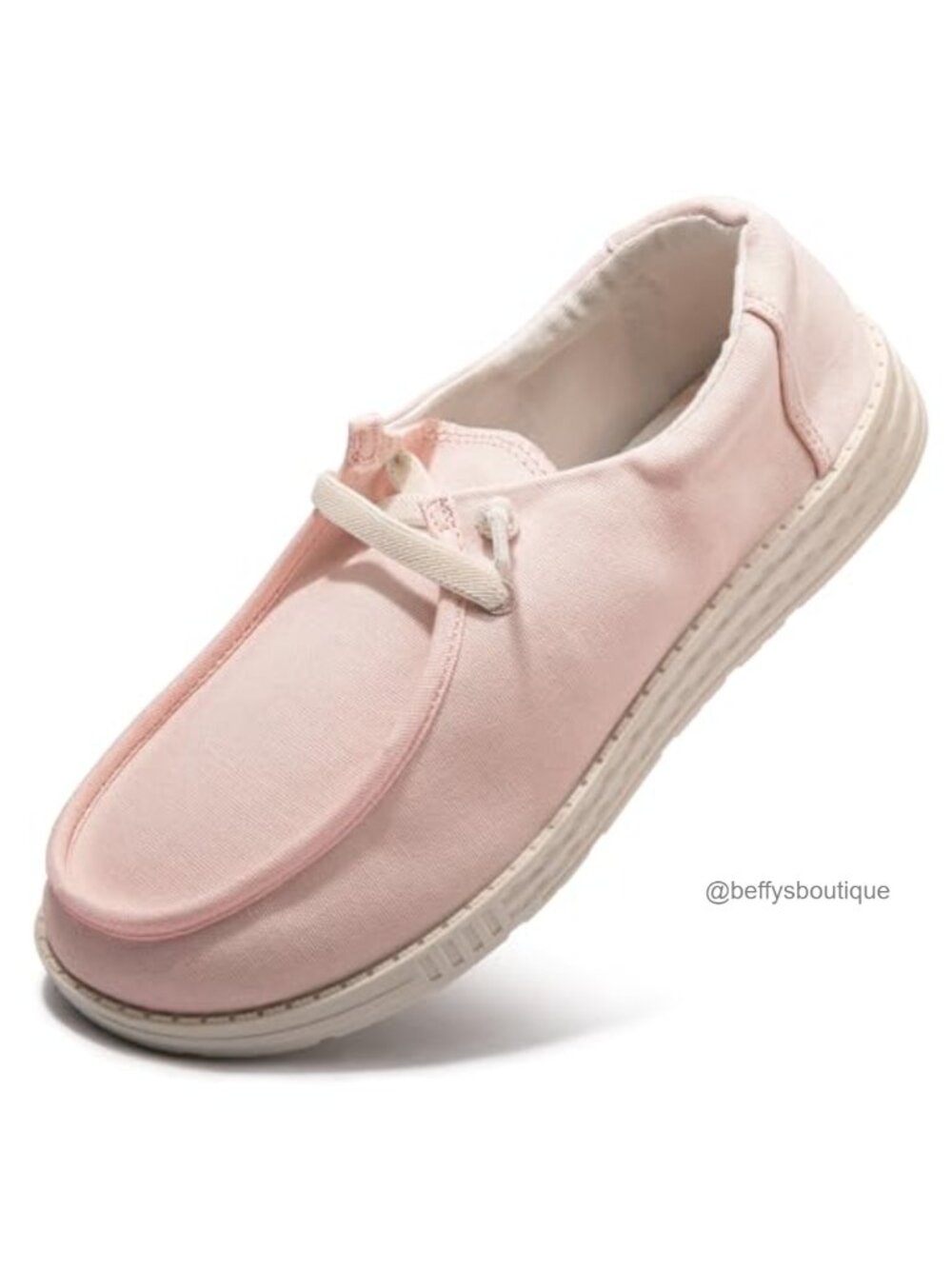Canvas Slip-On Loafers - Casual Women's Flat Shoes